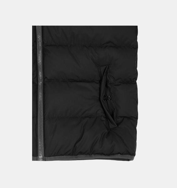 Siyah Erkek Çocuk UA Pronto Puffer Mont