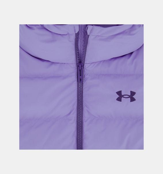 Mor Kız Çocuk UA Prime Puffer Mont