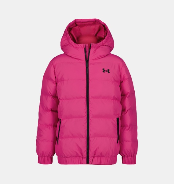 Pembe Kız Çocuk UA Prime Puffer Mont