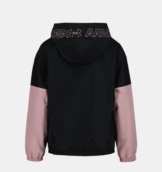 Siyah Kız Çocuk UA Manataug Windbreaker Rüzgarlık