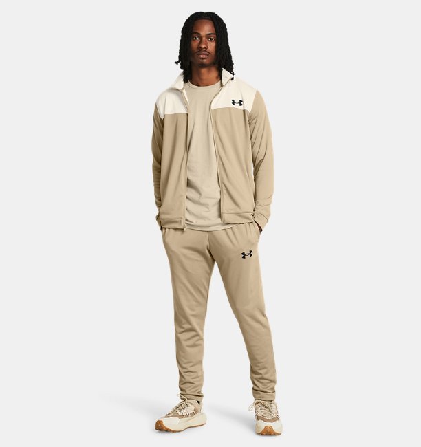 Erkek UA EU Rival Nov Eşofman Takımı Vizon