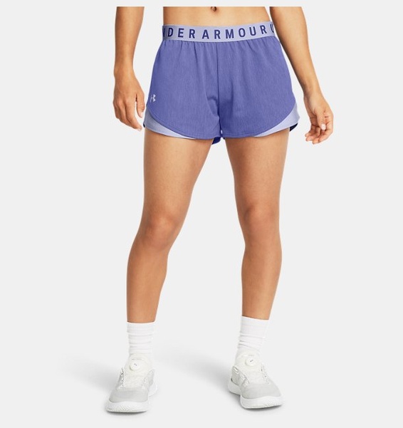 Mor Kadın UA Play Up Twist 3.0 Şort