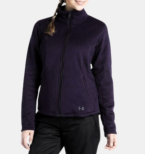 Siyah Kadın UA ColdGear Sienna 2in1 Mont