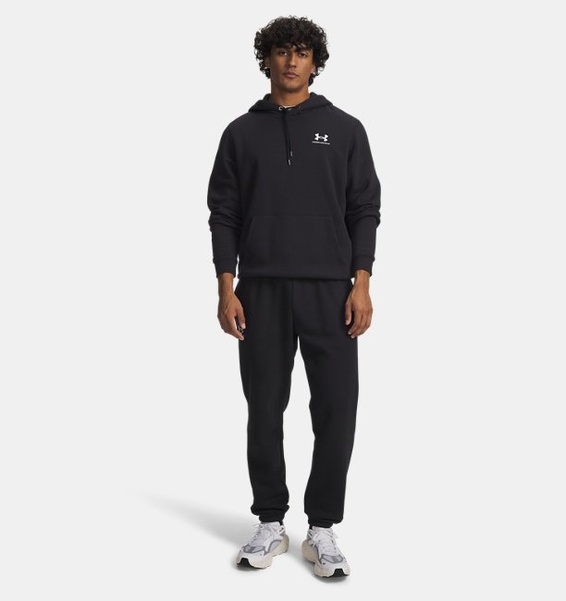 Siyah Erkek UA Icon Fleece Eşofman Altı