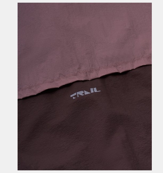 Kahverengi Erkek UA Trail Run Ceket