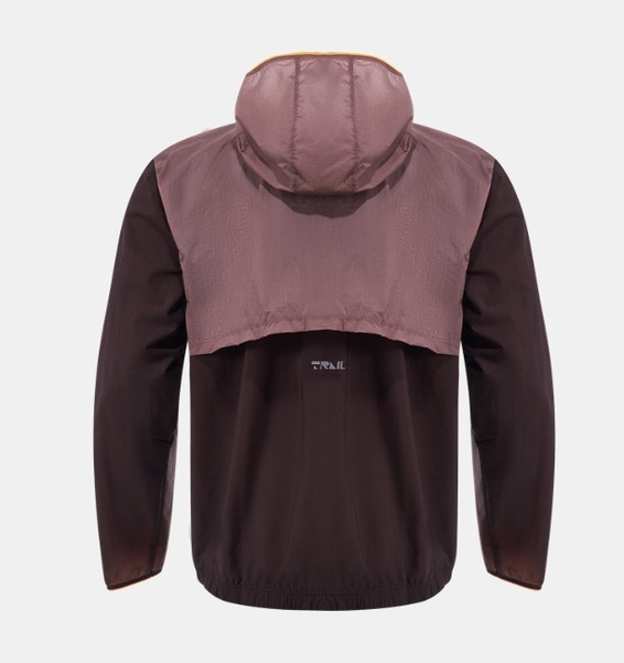 Kahverengi Erkek UA Trail Run Ceket