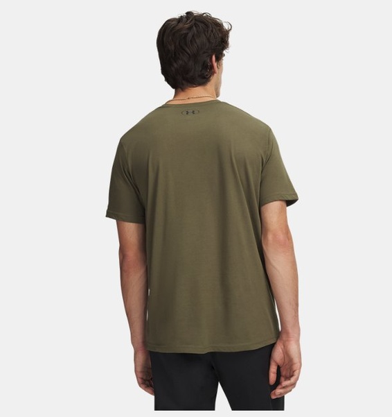 Haki Erkek UA Sportstyle LC Kısa Kollu T-shirt