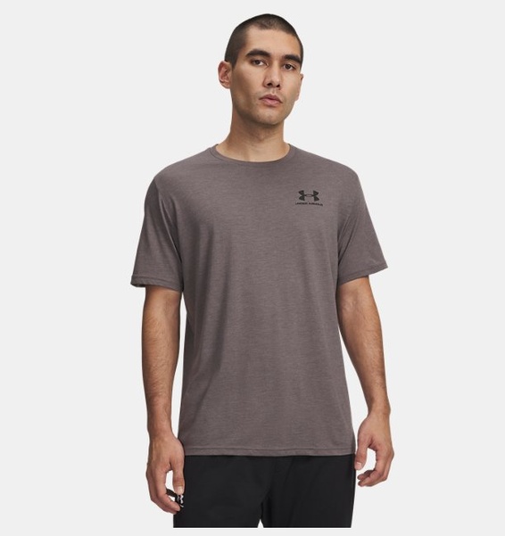 Gri Erkek UA Sportstyle LC Kısa Kollu T-shirt