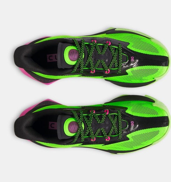 Yeşil Erkek UA Curry Series 7 Basketbol Ayakkabısı