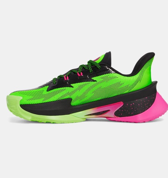 Yeşil Erkek UA Curry Series 7 Basketbol Ayakkabısı