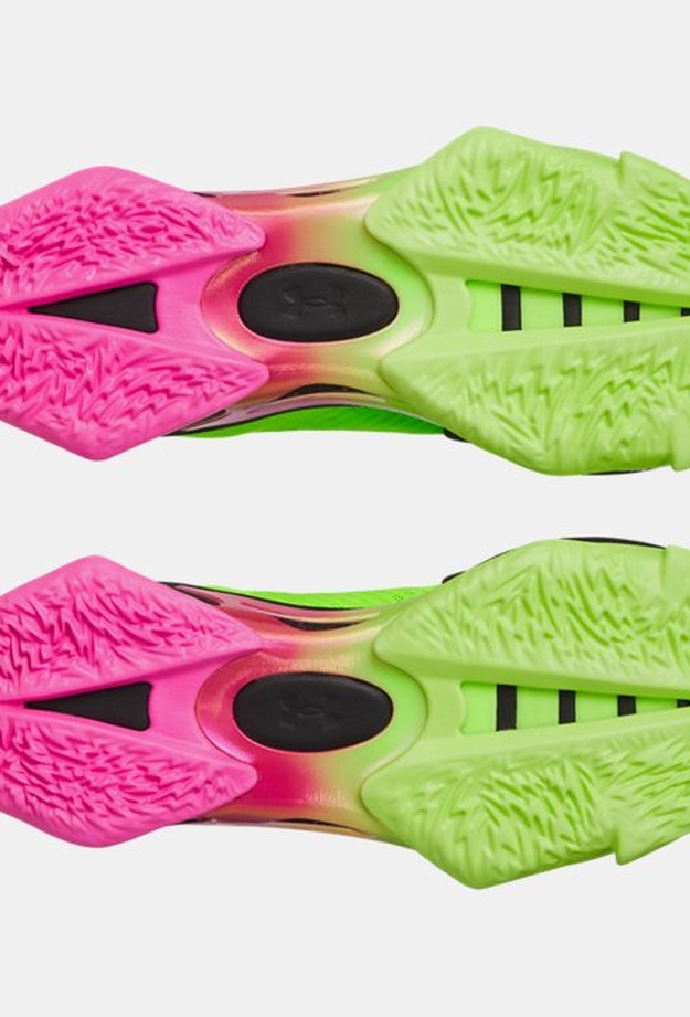 Erkek UA Curry Series 7 Basketbol Ayakkabısı Yeşil