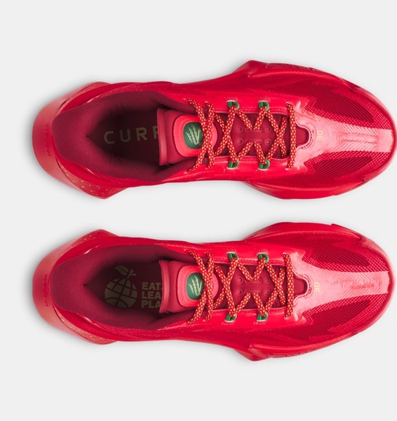 Kırmızı Erkek UA Curry Series 7 Basketbol Ayakkabısı