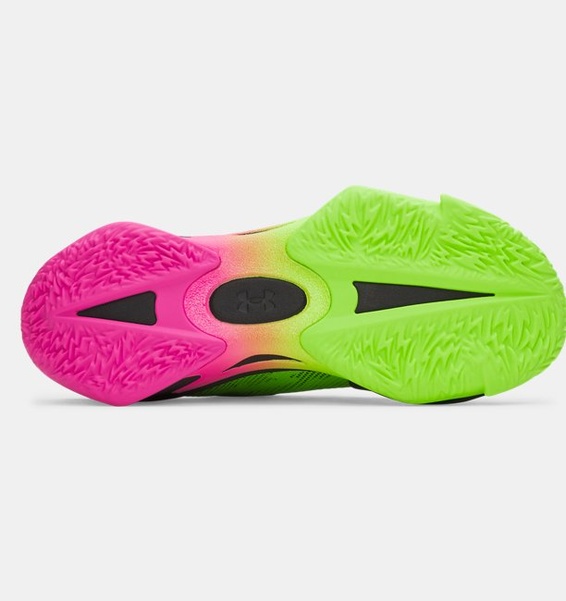 Yeşil Erkek Çocuk UA Gs Curry Series 7 Basketbol Ayakkabısı