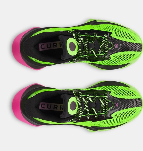 Yeşil Erkek Çocuk UA Gs Curry Series 7 Basketbol Ayakkabısı