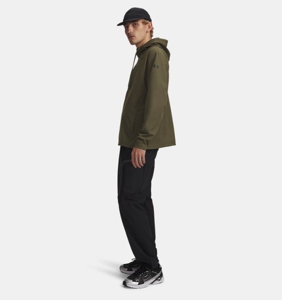 Siyah Erkek UA Sportswear Woven Cargo Eşofman Altı