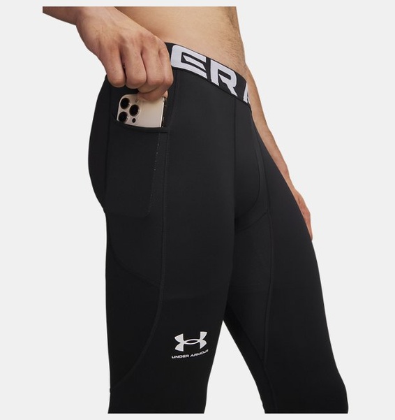 Siyah Erkek UA CG Armour Tayt