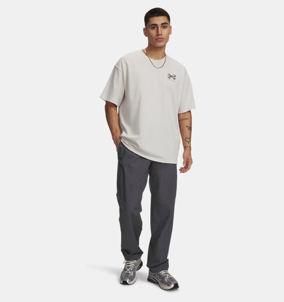 Gri Erkek UA Sportswear Woven Cargo Eşofman Altı