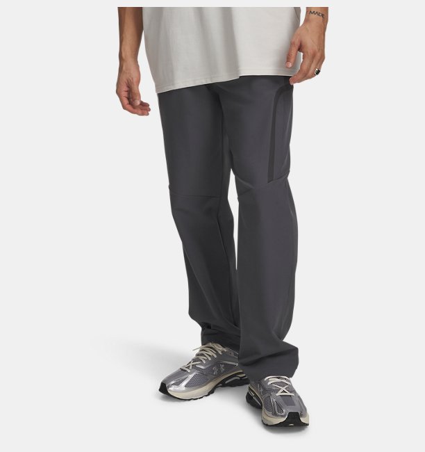 Erkek UA Sportswear Woven Cargo Eşofman Altı Gri