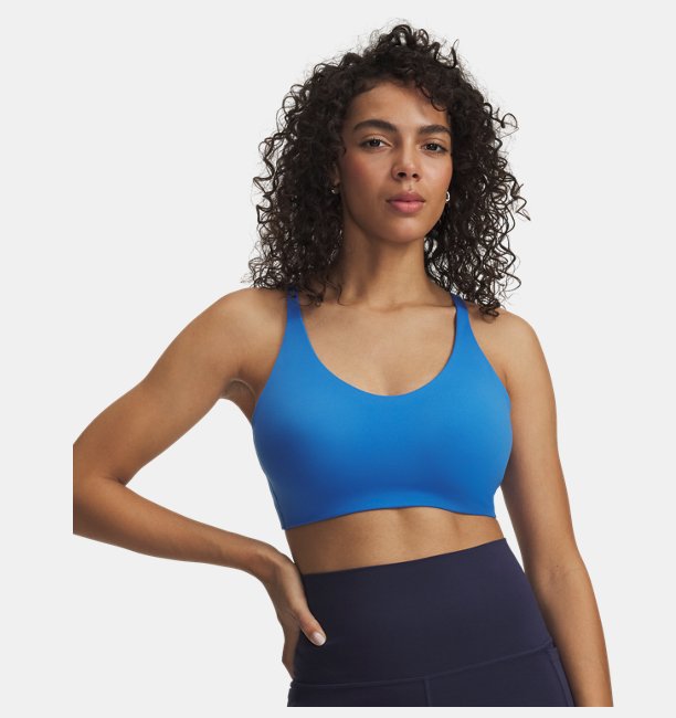 Kadın UA Motion Low Spor Sütyeni Mavi