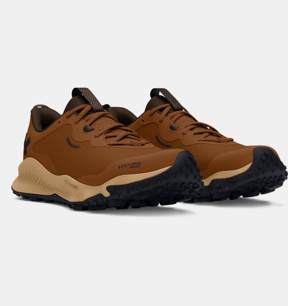 Kahverengi Erkek UA Maven Waterproof Trail Koşu Ayakkabısı