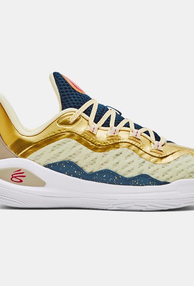 Erkek Çocuk Curry 11 'Champion Mindset' Basketbol Ayakkabısı Sarı