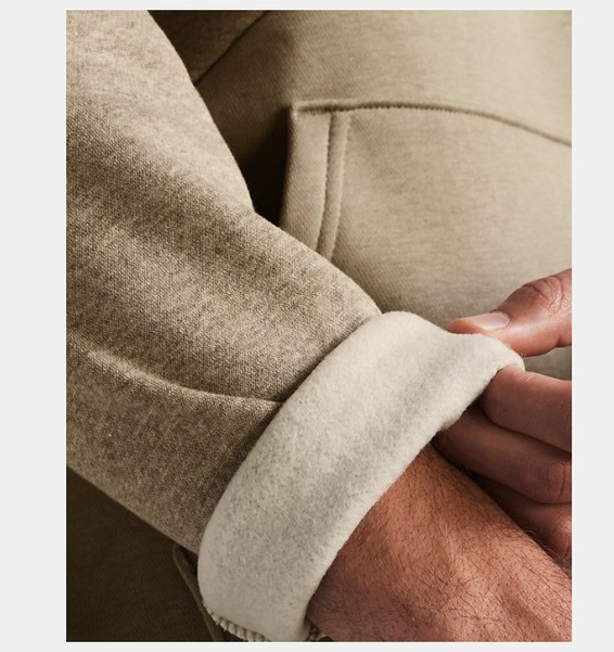 Vizon Erkek UA Icon Fleece Blocked Kapüşonlu Üst