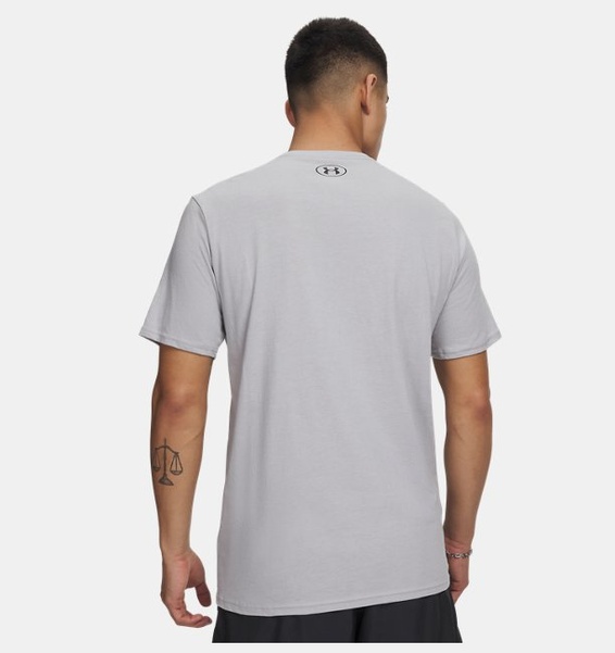 Gri Erkek UA GL Foundation Update Kısa Kollu T-shirt