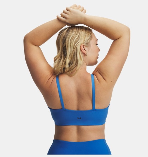 Mavi Kadın UA Motion Low Spor Sütyeni