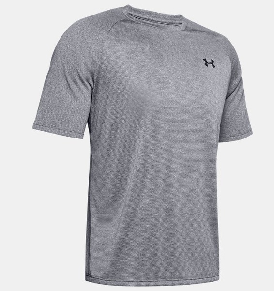 Gri Erkek UA Tech™ 2.0 Kısa Kollu T-shirt