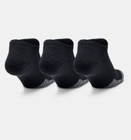 Yetişkin HeatGear® No Show Çorap 3'lü Paket