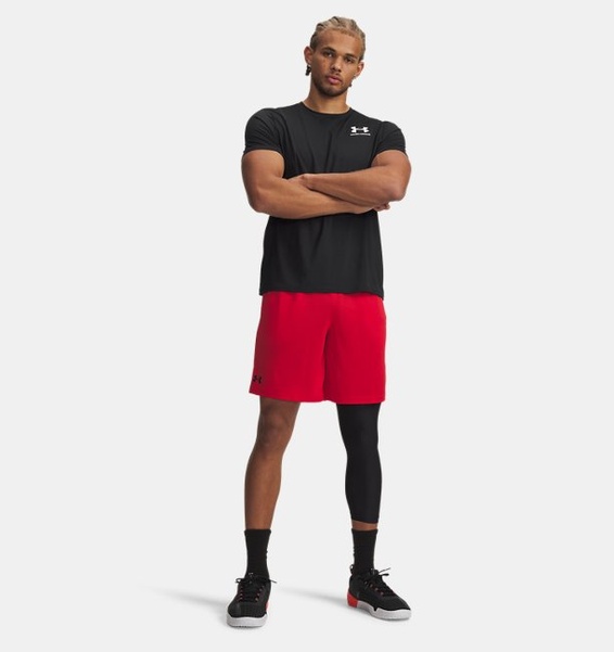 Kırmızı Erkek UA Tech Mesh Şort