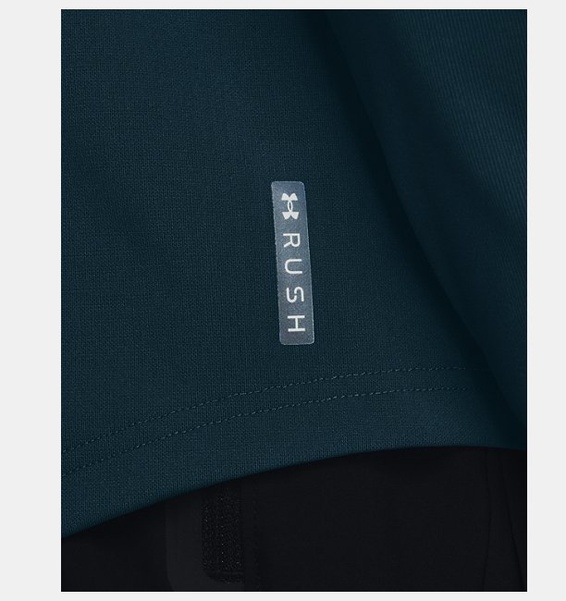 Mavi Erkek UA RUSH™ ColdGear® Yarım Balıkçı