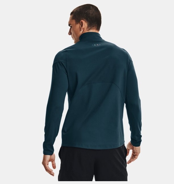 Mavi Erkek UA RUSH™ ColdGear® Yarım Balıkçı