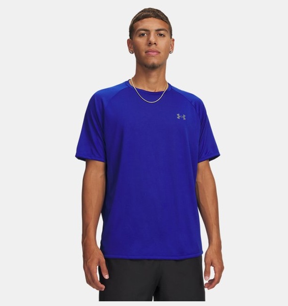 Lacivert Erkek UA Tech 2.0 Kısa Kollu T-shirt