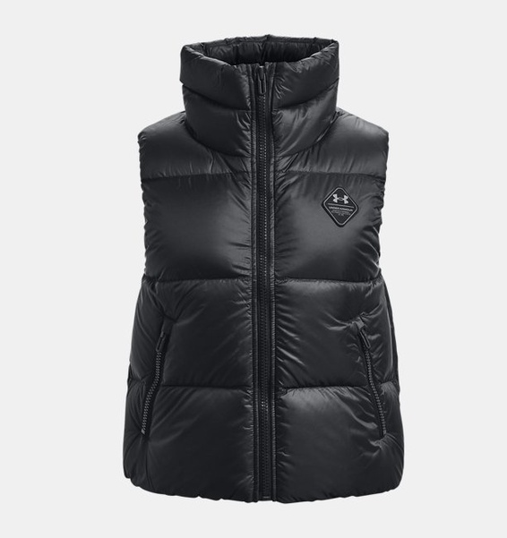 Siyah Kadın UA Storm ColdGear® Infrared Down Yelek