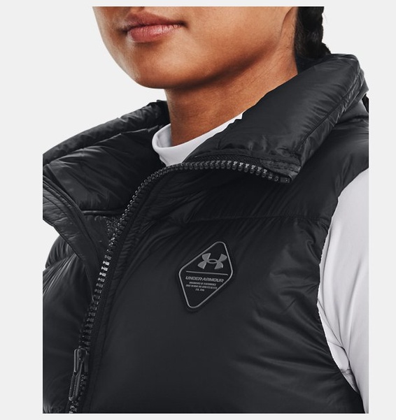 Siyah Kadın UA Storm ColdGear® Infrared Down Yelek