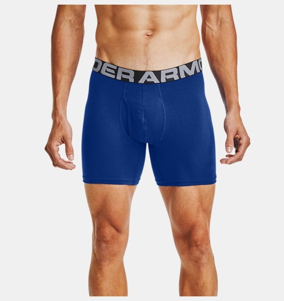 Mavi Erkek Charged Cotton® 6" Boxerjock® – 3'lü Paket