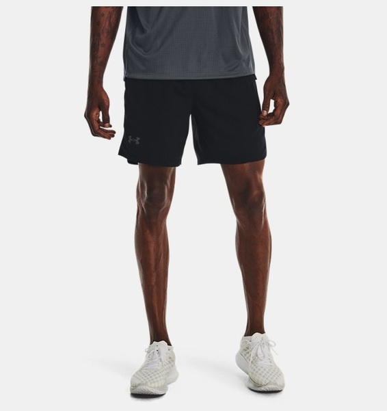 Siyah Erkek UA Launch 7'' Graphic Şort
