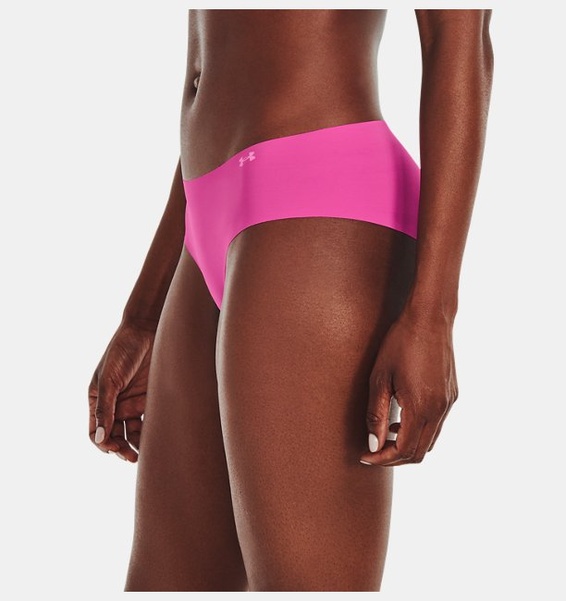 Pembe Kadın UA Pure Stretch Hipster 3'lü Paket