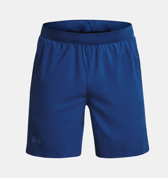 Mavi Erkek UA Launch 7" Koşu Şortu