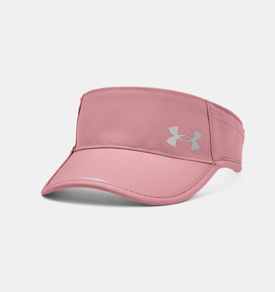 Pembe Kadın UA Serin Tutan Launch Koşu Siperlik