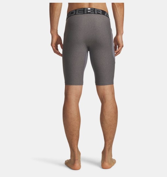 Gri Erkek UA HG Armour Kısa Tayt