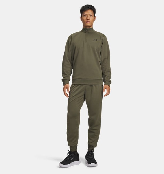 Haki Erkek UA Armour Fleece Eşofman Altı