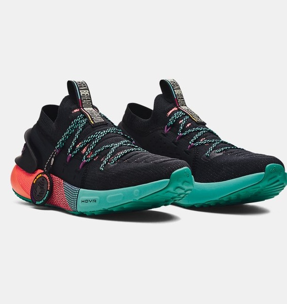 Siyah Unisex UA HOVR™ Phantom 3 Black History Month Antrenman Ayakkabısı