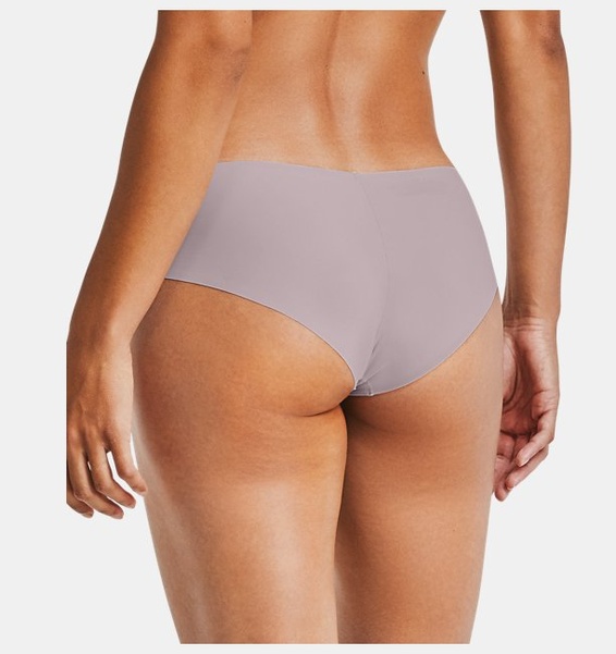 Siyah Kadın UA Pure Stretch Hipster 3'lü Paket