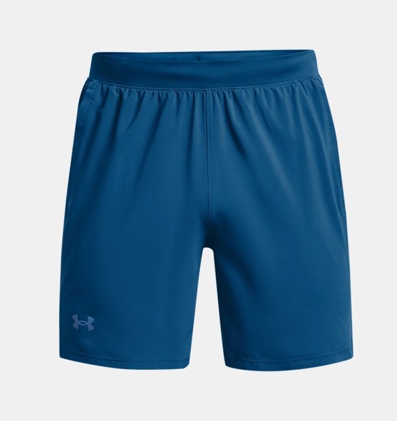 Mavi Erkek UA Launch 7" Koşu Şortu