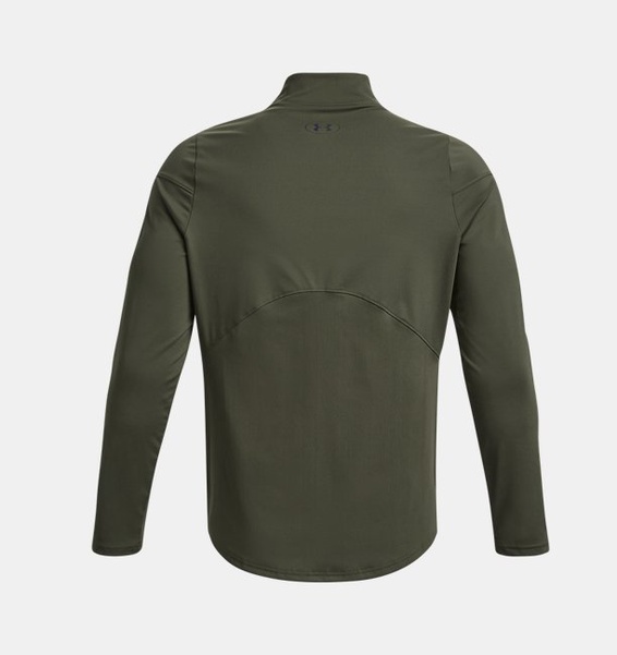 Yeşil Erkek UA RUSH™ ColdGear® Yarım Balıkçı