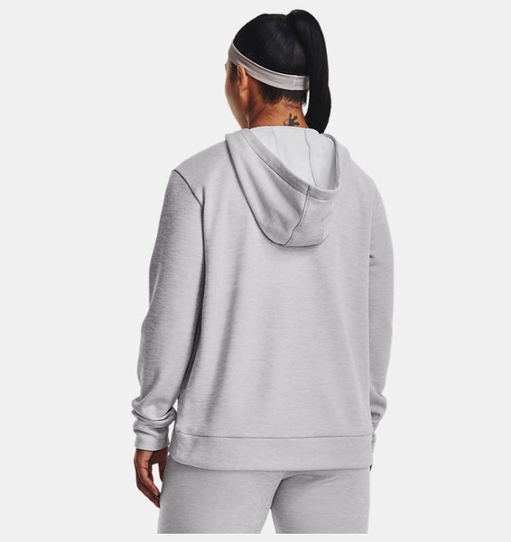 Gri Kadın Armour Fleece® Left Chest Kapüşonlu Üst