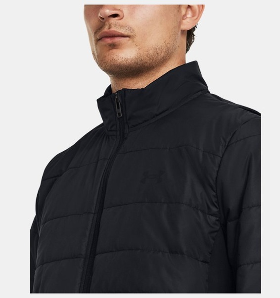 Siyah Erkek UA Storm Session Golf Ceketi