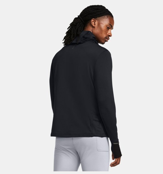 Siyah Erkek UA Qualifier Cold Kapüşonlu Üst